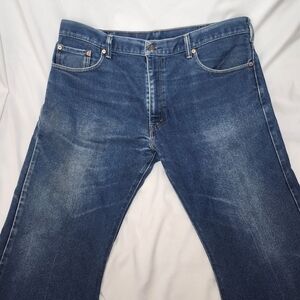 Levi's 517 Boot Cut Medium Indigo Wash Men's 40x29 Pre-Owned
